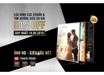 Siêu Ưu Đãi 50% OFF - Duy nhất ngày 18-06-2019